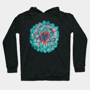 Blue aster flower Hoodie